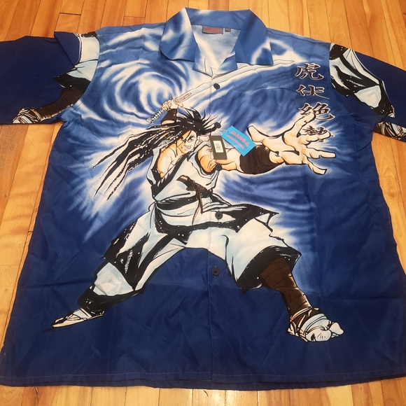 New Vintage anime samurai shirt - Picture 3 of 12